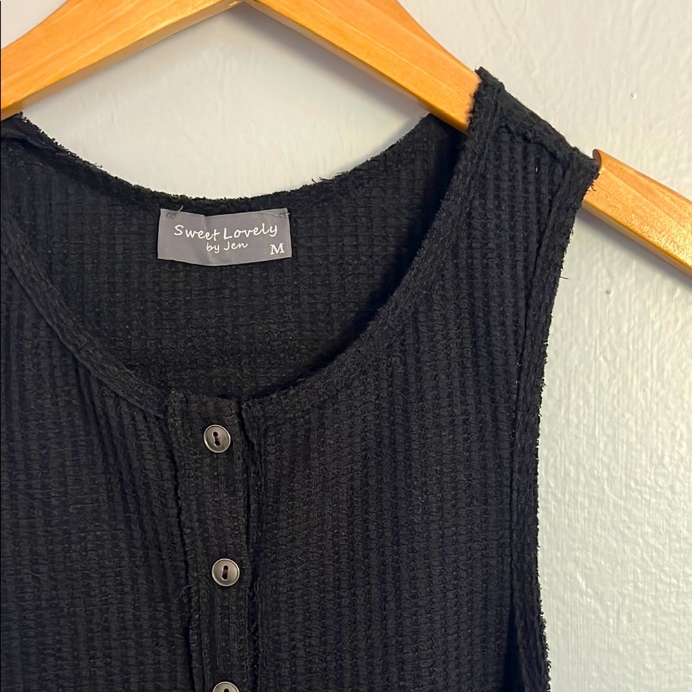 Waffleknit Tank NWOT